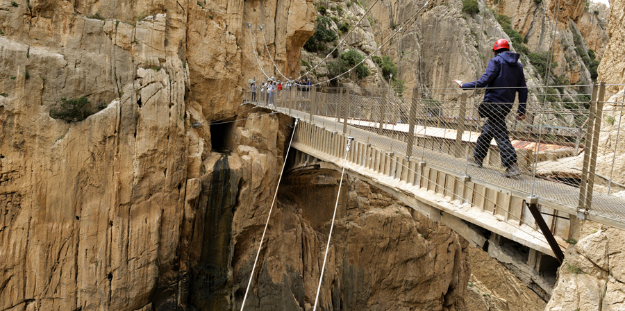 El Caminito del Rey, una atracción para los amantes de la adrenalina